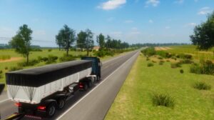 Mapa brasileiro no World Truck Driving 2 será maior e mais detalhado
